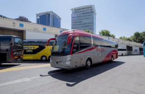 ep archivo   un autobus en la estacion sur de mendez alvaro
