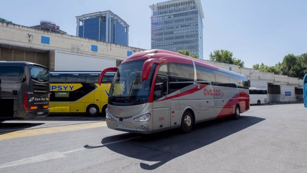 ep archivo un autobus en la estacion sur de mendez alvaro ep archivo un autobus en la estacion sur de mendez alvaro