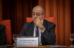 ep el conseller de interior de la generalitat miquel buch comparece en la comision de interior del