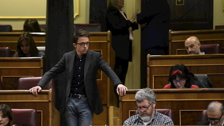 El diputado de Más País Íñigo Errejón en el Congreso de los Diputados en una sesión plenaria del Congreso | Óscar Cañas - Europa Press ep el diputado de mas pais inigo errejon en el congreso de los diputados en una sesion plenaria del