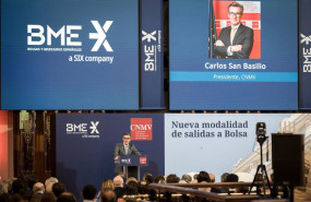 ep el presidente de la cnmv carlos san basilio durante la presentacion de la nueva modalidad de