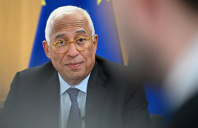 ep el presidente del consejo europeo antonio costa participa en una entrevista con periodistas del