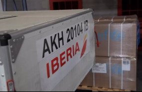 ep iberia envia seis toneladas de suministros a unicef