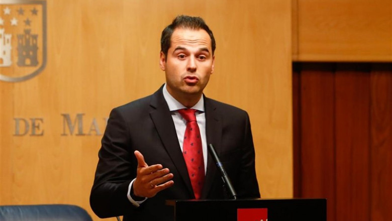 Imagen de archivo del portavoz de Ciudadanos en la Asamblea de Madrid, Ignacio Aguado. | Ricardo Rubio - Europa Press ep imagenarchivoportavozciudadanosla asambleamadrid ignacio aguado