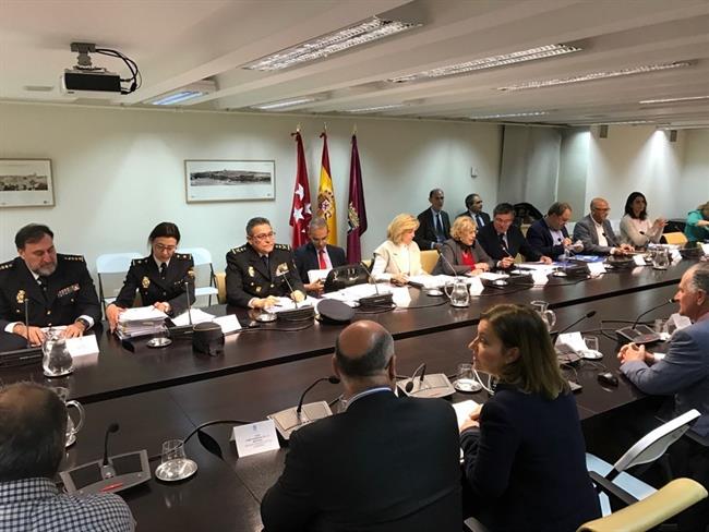 Junta de seguridad en el Ayuntamiento de Madrid | DELEGACIÓN DE GOBIERNO ep juntaseguridadayuntamientomadrid