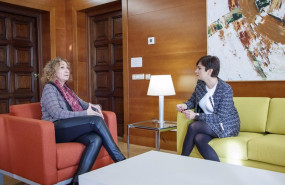 ep la consellera de territori de la generalitat de catalunya ester capella y la ministra de vivienda