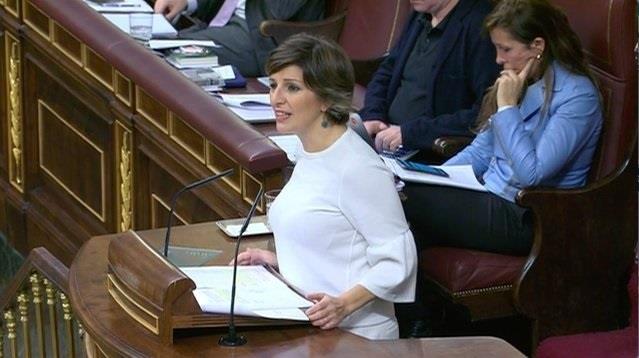 La diputada de En Marea Yolanda Díaz en el Congreso | EN MAREA ep la diputadaen marea yolanda diazcongreso