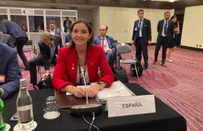 ep la ministra de industria comercio y turismo reyes maroto en la 12 conferencia ministerial de la