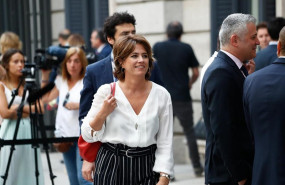 ep la ministra de justicia en funciones dolores delgado a su llegada al congreso de los diputados