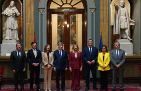 ep la portavoz del pp en el senado alicia garcia junto con el vicesecretario de economia del pp