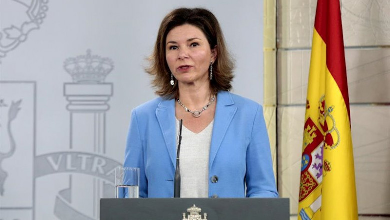 La secretaria general de Transportes y Movilidad, María José Rallo, durante las ruedas de prensa diarias del comité técnico de gestión de la crisis | Moncloa ep la secretaria general de transportes y movilidad maria jose rallo durante las ruedas de prensa