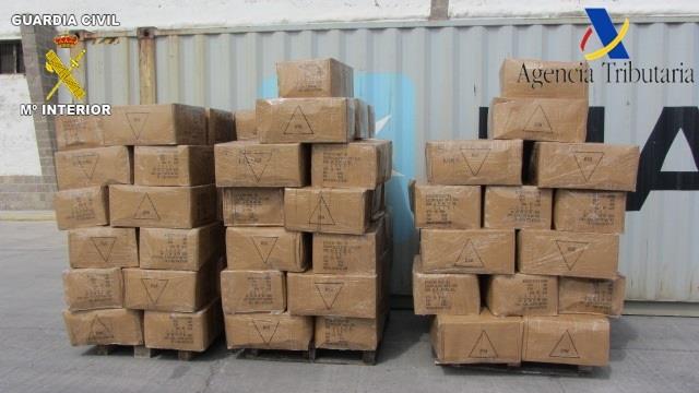 Paquetes intervenidos en Melilla | GUARDIA CIVIL ep paquetes intervenidosmelilla
