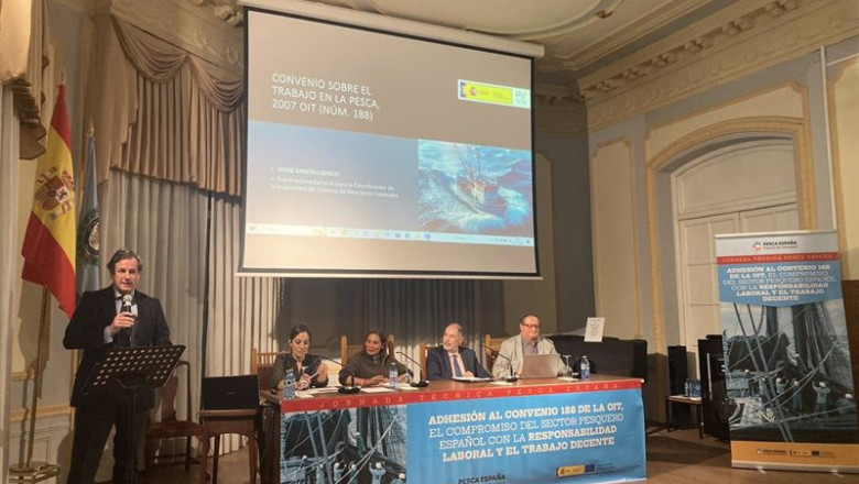 ep sector pesquero y administracion abordan en unas jornadas el convenio 188 de oit ep sector pesquero y administracion abordan en unas jornadas el convenio 188 de oit