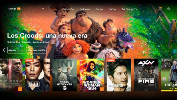 ep vista de la nueva home de orange tv