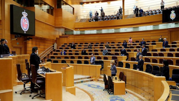 ep vista general del senado durante el ultimo pleno hace dos semanas