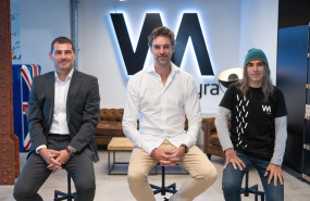 iker casillas pau gasol y chema alonso en wayra telefnica 