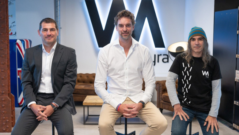iker casillas pau gasol y chema alonso en wayra telefnica 