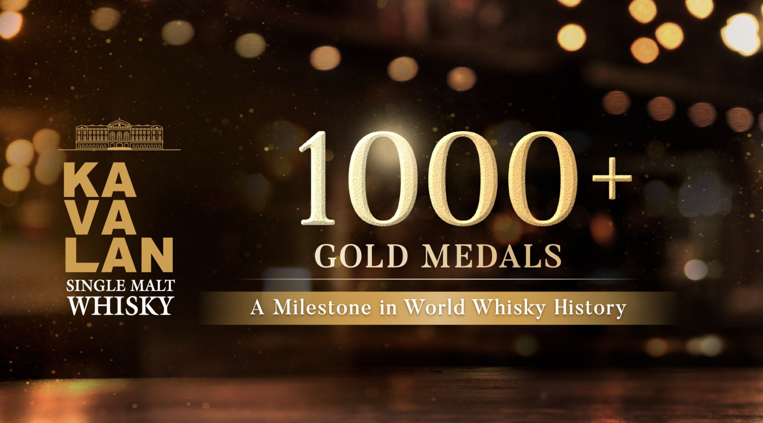Kavalan supera el millar de oros: el whisky más laureado de la historia