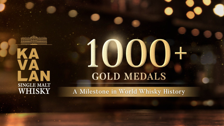 Kavalan Whisky hits 1,000 gold medals, marking a new milestone in world whisky history. kavalan whisky reaches 1 000 gold medals
