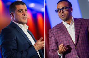 nourdine bihmane ceo konecta y umesh sachdev ceo uniphore nourdine bihmane ceo konecta y umesh sachdev ceo uniphore