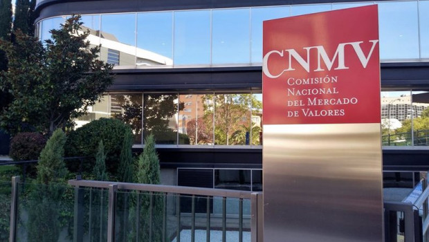 ep archivo - edificio sede de la comision nacional del mercado de valores cnmv en madrid logo cnmv