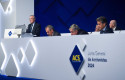 ep archivo   el presidente de acs florentino perez interviene durante la junta general ordinaria de