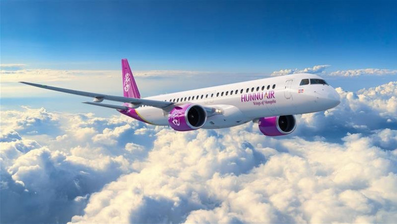 ep archivo embraer e195 e2 de hunnu air ep archivo embraer e195 e2 de hunnu air