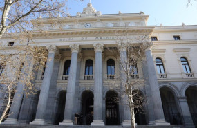 ep archivo   exterior del palacio de la bolsa en madrid espana a 9 de marzo de 2021 e