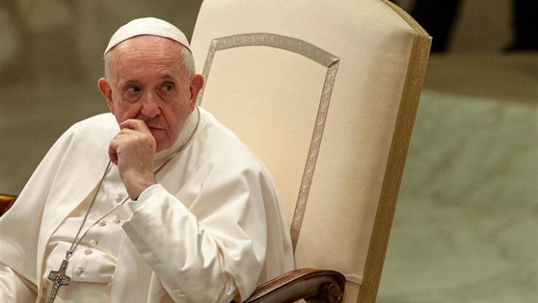 August 21, 2019 - Vatican: Pope Francis leads the Wednesday general audience in Paul VI hall at the Vatican. (Massimiliano Migliorato/CPP/Contacto) | Massimiliano Migliorato ep august 21 2019 - vatican pope francis leads the wednesday general audience in paul vi hall at the