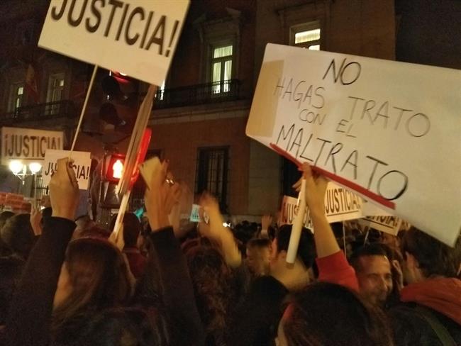Concentración feministas frente al Ministerio de Justicia | EUROPA PRESS ep concentracion feministas frenteministeriojusticia