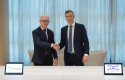 ep de izquierda a derecha el consejero delegado de unicaja isidro rubiales y el presidente de dxc