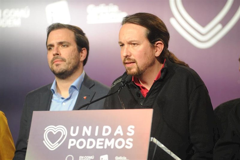 ep el coordinador federal de iu y candidato de unidas podemos al congreso por malaga alberto garzon