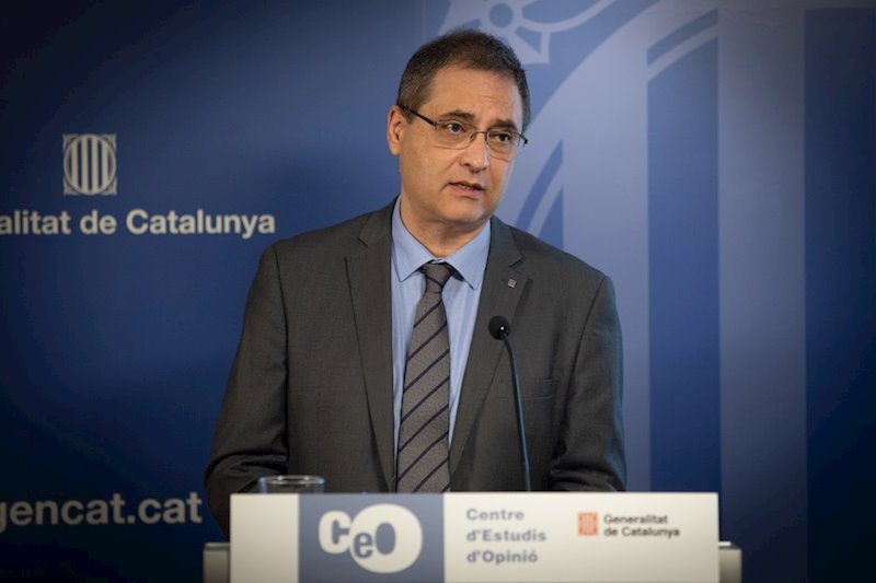 ep el director del ceo jordi argelaguet en rueda de prensa el 20 de diciembre de 2019