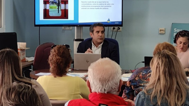 ep el gerente de pesca espana antonio nieto durante un acto en almeria