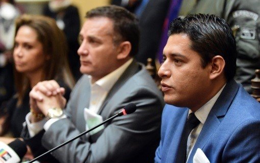 ep el ministro de justicia de bolivia alvaro coimbra