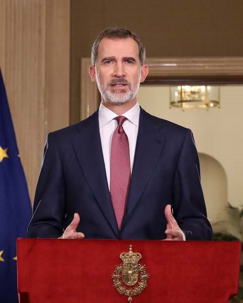 ep el rey felipe vi se dirige a la nacion en un mensaje televisado por la crisis del coronavirus