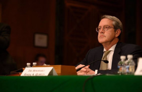 ep el vicepresidente de supervision de la fed randal quarles en una comparecencia en el senado de