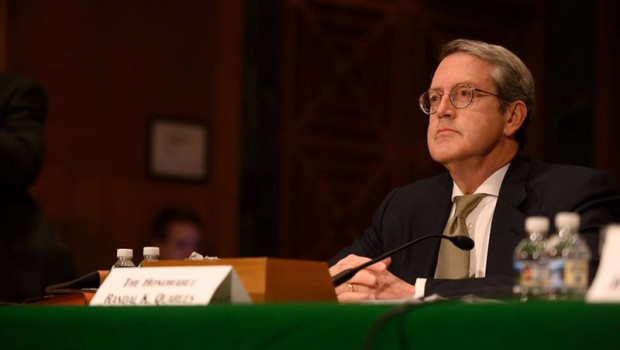ep el vicepresidente de supervision de la fed randal quarles en una comparecencia en el senado de