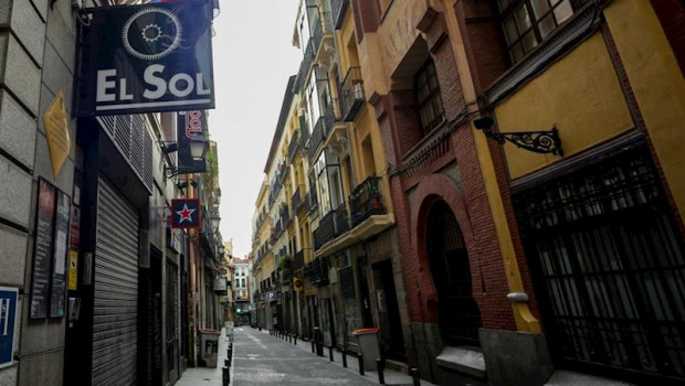 ep entrada a la sala de conciertos el sol cerrada temporalmente por el coronavirus
