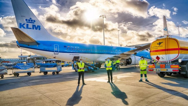 ep klm realiza el primer vuelo de pasajeros con queroseno sintetico sostenible