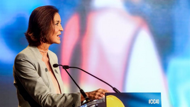 ep la ministra de industria comercio y turismo reyes maroto en la inauguracion del iv congreso