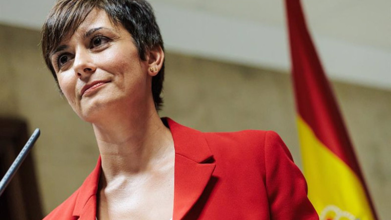 ep la ministra de vivienda y agenda urbana isabel rodriguez durante una rueda de prensa tras una ep la ministra de vivienda y agenda urbana isabel rodriguez durante una rueda de prensa tras una