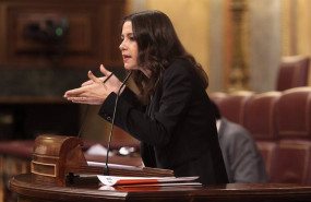 ep la presidenta de ciudadanos ines arrimadas interviene en el congreso de los diputados durante la