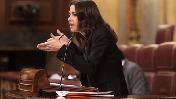 ep la presidenta de ciudadanos ines arrimadas interviene en el congreso de los diputados durante la