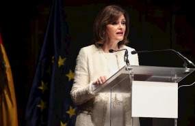 ep la secretaria de estado de interior ana maria botella durante su discurso en el acto de entrega