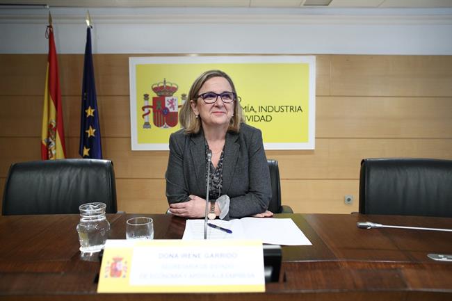 La secretaria de Estado de Economía y Apoyo a la Empresa, Irene Garrido | EUROPA PRESS ep la secretariaestadoeconomiaapoyola empresa irene garrido