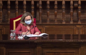 ep la vicepresidenta segunda del gobierno y ministra de asuntos economicos nadia calvino interviene