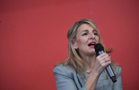 ep la vicepresidenta segunda del gobierno y ministra de trabajo yolanda diaz interviene durante un