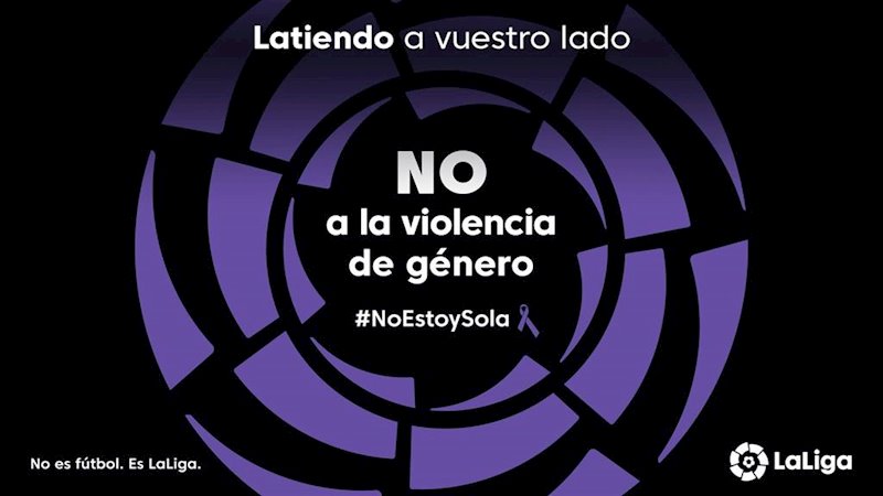 ep laliga se unira al dia contra la violencia de genero