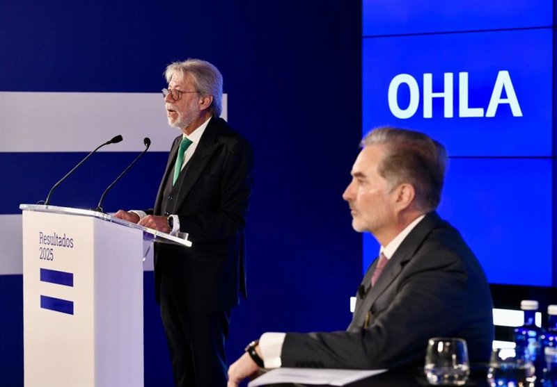 OHLA gana 7,8 millones hasta marzo frente a las pérdidas del año anterior